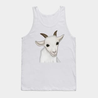 Cute Goat Drawing Tank Top